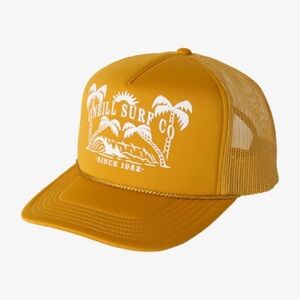 O’NEILL Arlie Surfing Trucker Hat Surfing Gold NWT One‎ size